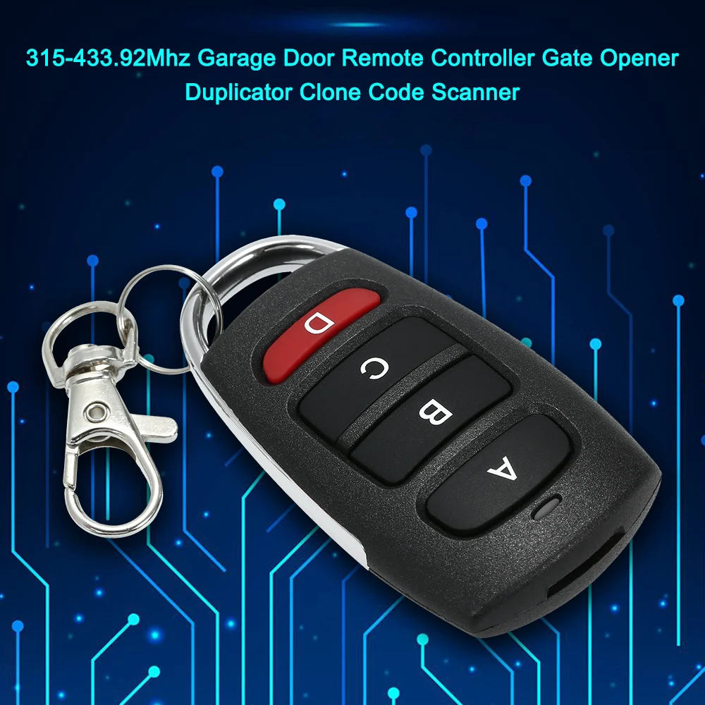 Универсальная копия пульта дистанционного управления 433 МГц металлический