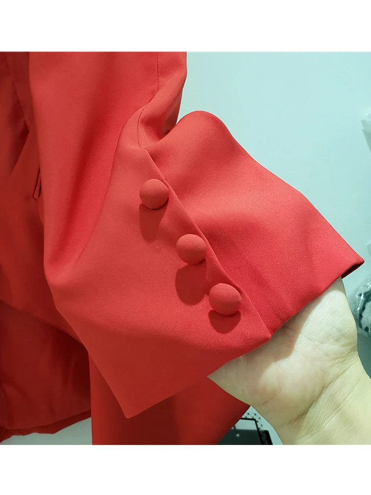 

Solid color waist design hollow irregular thin section suit jacket women summer new fashion personality wild top