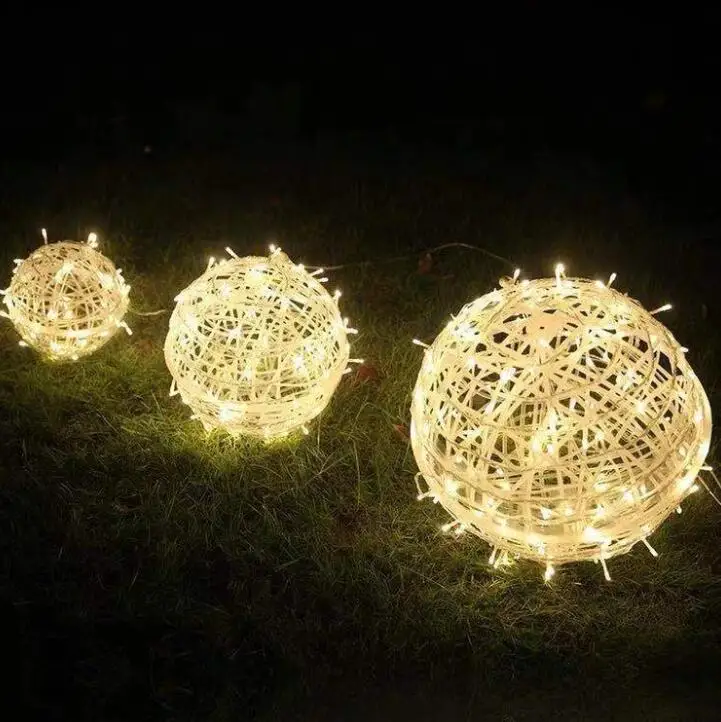 

1 led LED outdoor ball lamp, decorative color lamp string