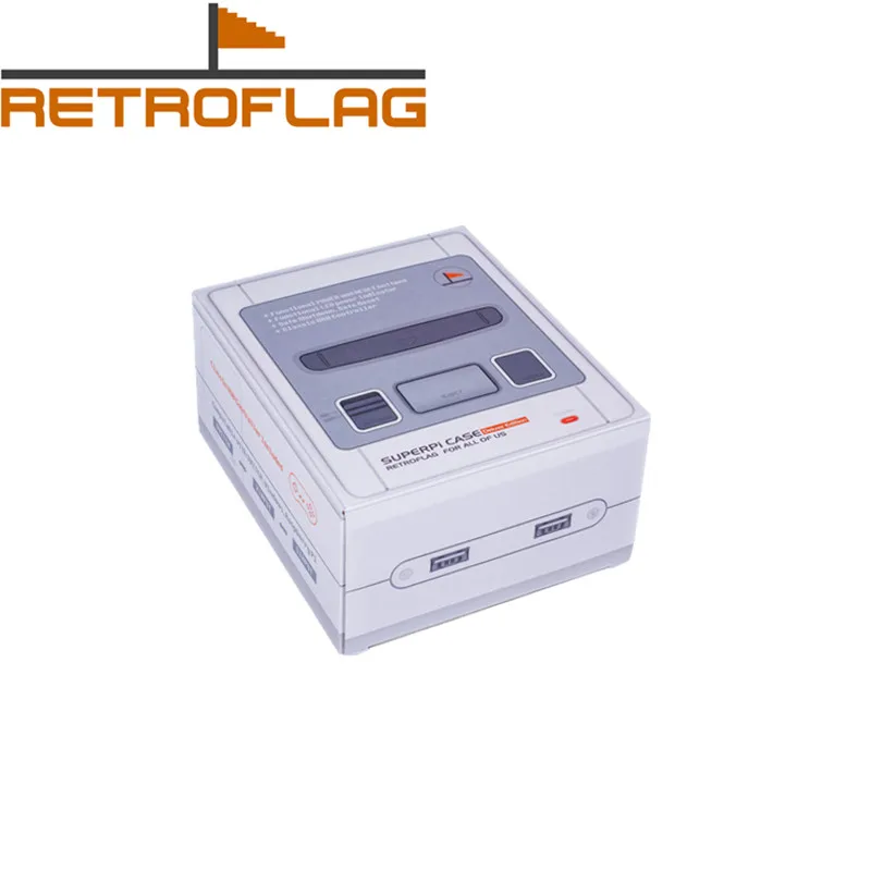 Чехол Retroflag SUPERPi с Классический usb-контроллер Deluxe Edition-J, набор