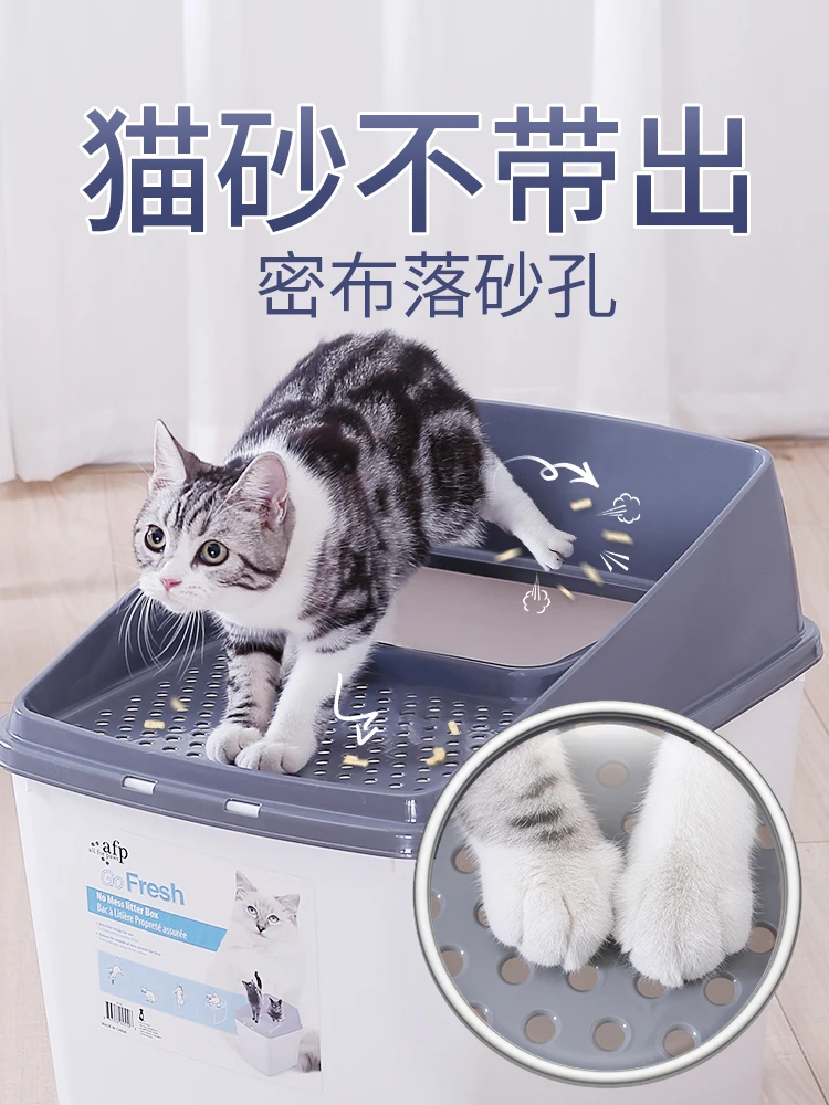 

Очень большой контейнер для кошачьего туалета, мебельная поднос, Обучающий набор для домашних питомцев, товары для кошек, BY50MS