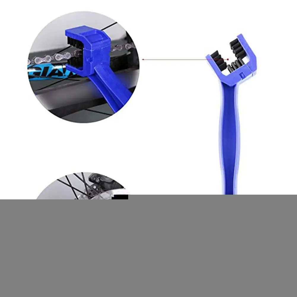 6 единиц велосипед кисть для цепи набор чистящих инструментов велосипеда мытья