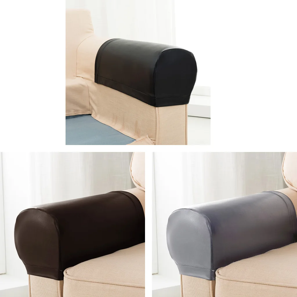 2pcs Armrest Cover Soft Spandex Stretch Pixel Arm for Recliners Sofas Chairs Loveseats Elastic Anti slip Furniture | Дом и сад