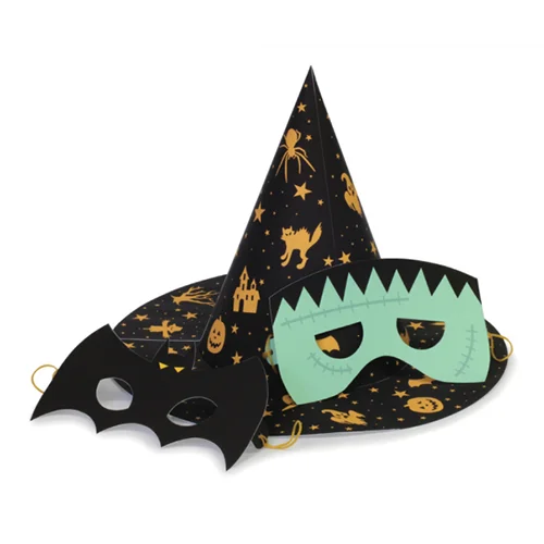 3D Бумажная поделка на Хэллоуин бумага в виде святых Кирин ведьма игрушки сделай