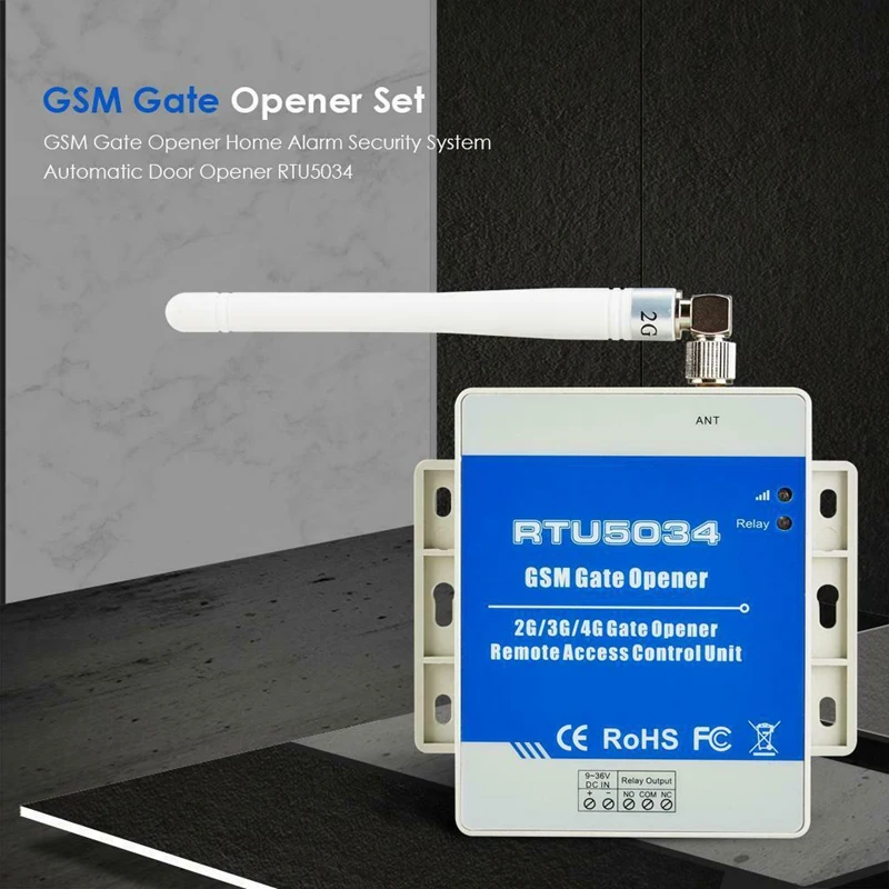 2G GSM автоматический Открыватель ворот реле доступа переключатель дистанционного