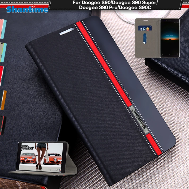 Чехол-книжка из искусственной кожи Для Doogee S90 Super Pro S90C | Мобильные телефоны и
