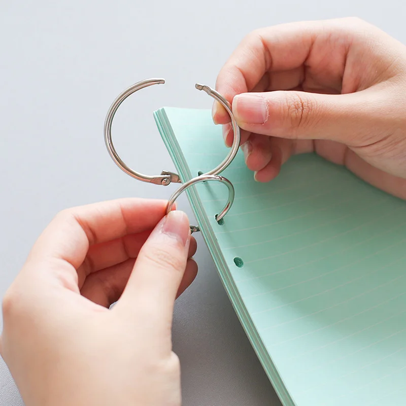 10 шт. металлические кольца обложки для книг 20 мм|Скрепки и скобы| |