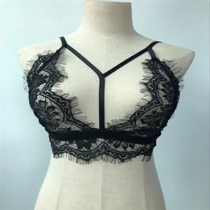 Женское сексуальное нижнее белье корсет кружевной бюстгальтер без косточек с
