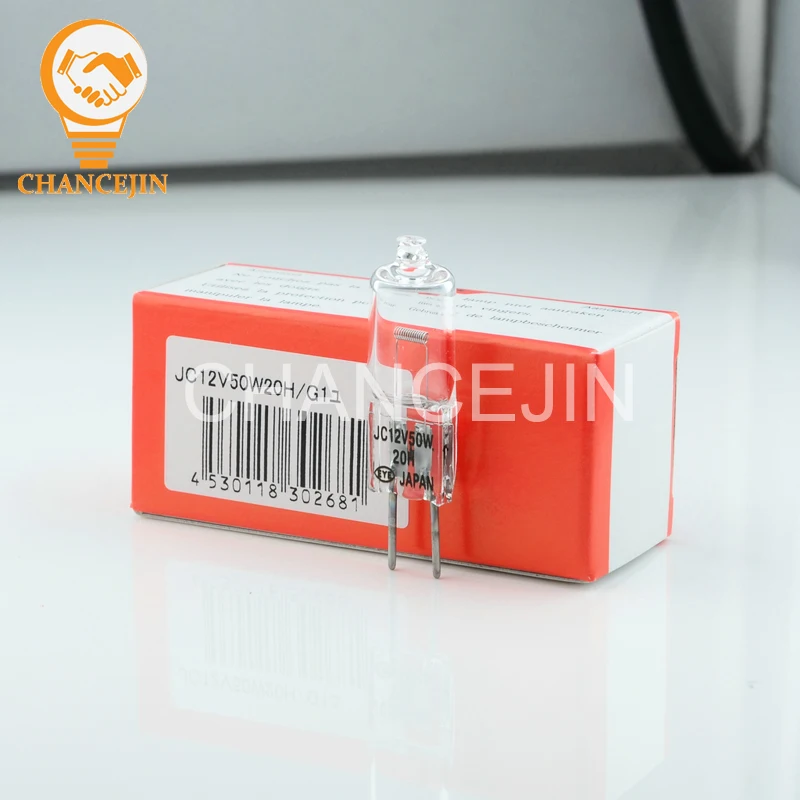 Глаз JC12V50W 20HG1 галогенная лампа G6.35 2000H используется для микроскопов биохимических