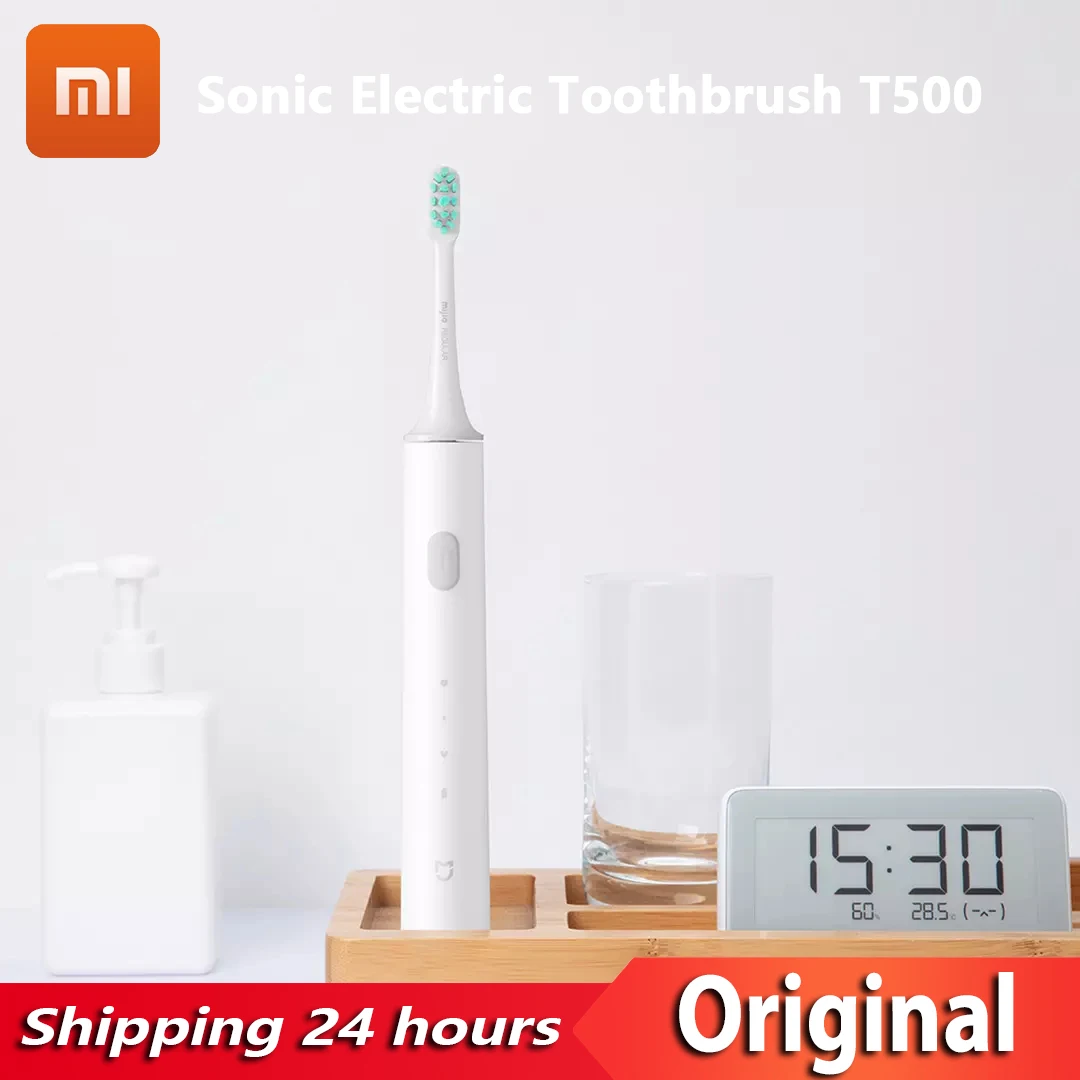 

XIAOMI YOUPIN Mijia Sonic Electric Toothbrush T500 Smart Mouthguard Wireless Induction Charging Personalized Cleaning Mode