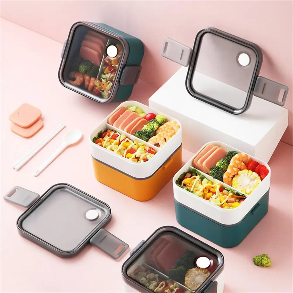 Microwavable Useful Household Sealed Lunch Bento Box Large Capacity BPA Free for Student | Дом и сад