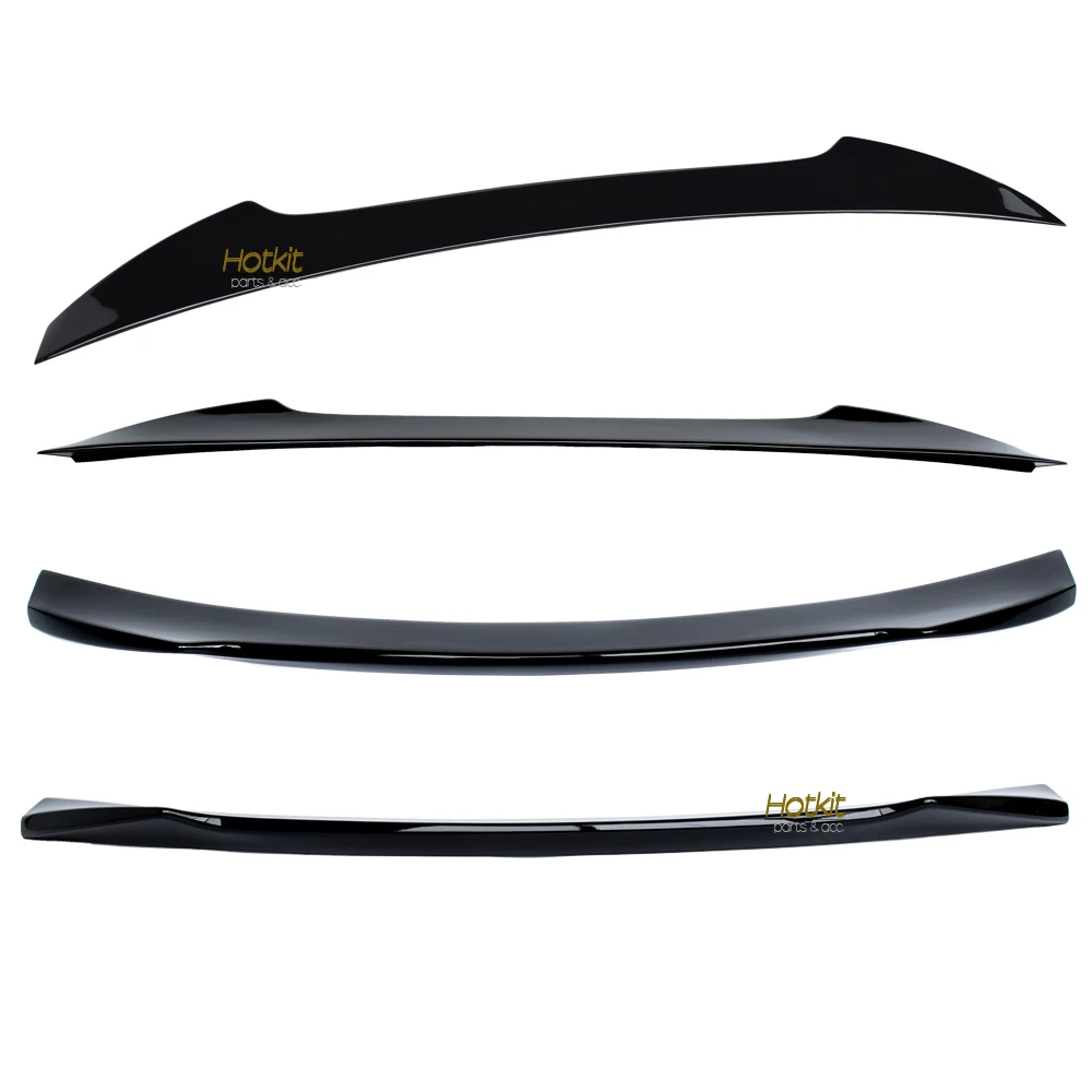 Черный Задний спойлер из АБС-пластика с высоким блеском для Honda Civic X 10th FC FC1 FC2 FC5 FC6