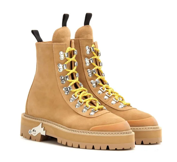 Ankle Boots Fur Inside Femal Winter High Top Flat Woman Round Toe Comfortable Lace UpYouth Waterproof Platform Keep Warm