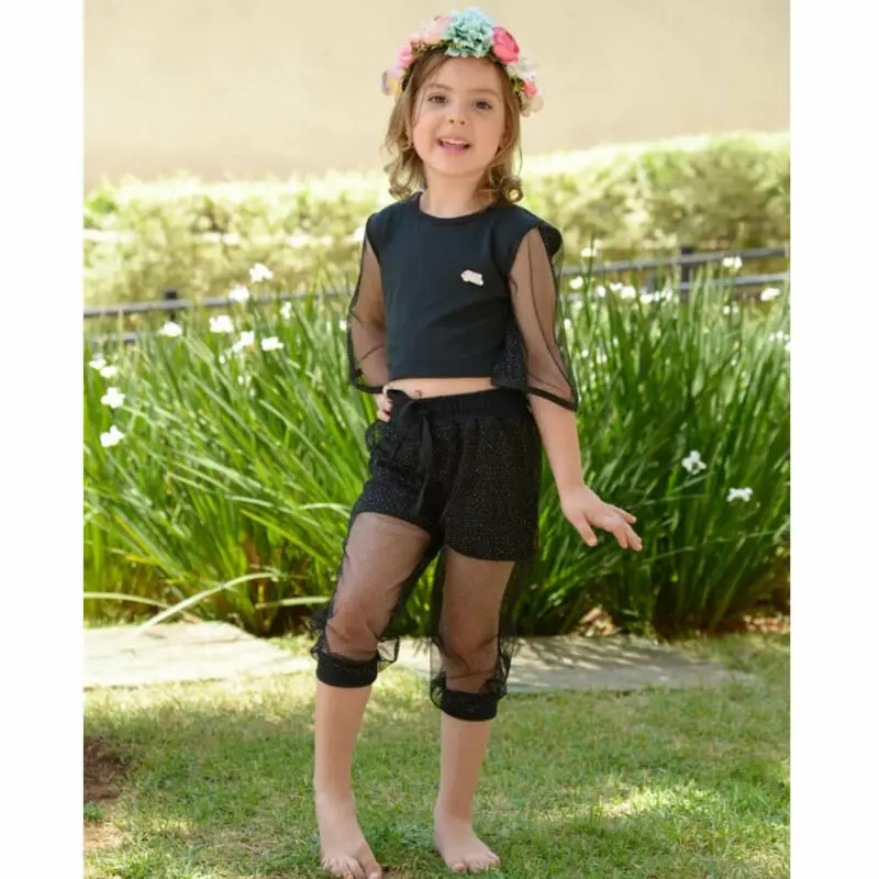 Emmababy комплект из топа и брюк для маленьких девочек | Мать ребенок