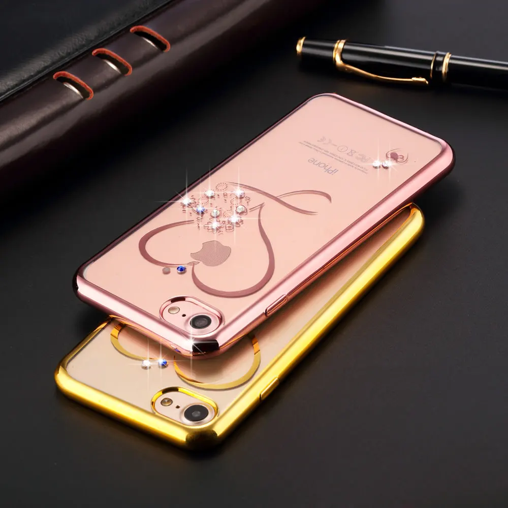 Силиконовый чехол с сердцем для IPhone 11 Pro Max X Xr Xs 8 7 Plus 6S 6 5 5S SE 2020 противоударный