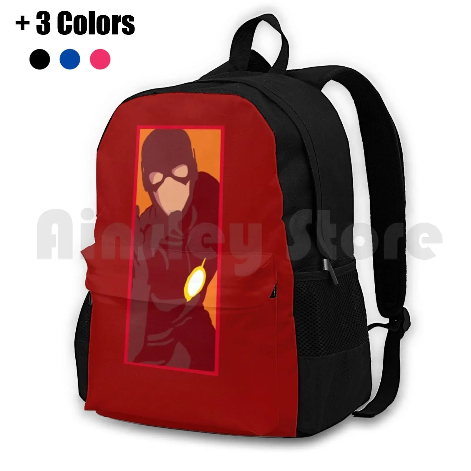 

Superhero 1 Outdoor Hiking Backpack Waterproof Camping Travel Hero Superhero Flash Barryallen Barry Iris Westallen Nora