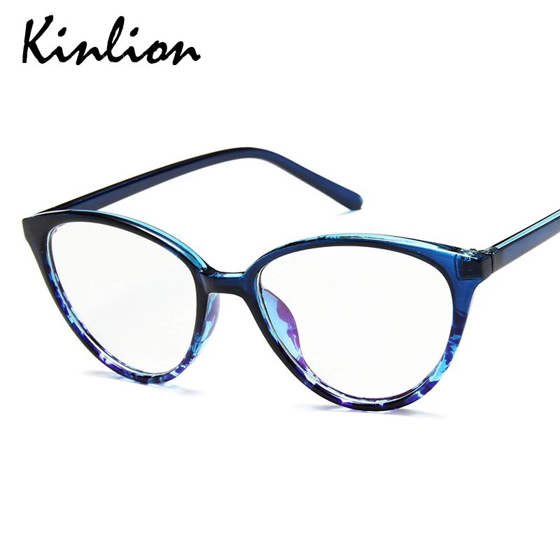 Оправа для очков Kinlion кошачий глаз женщин и мужчин оптическая прозрачная