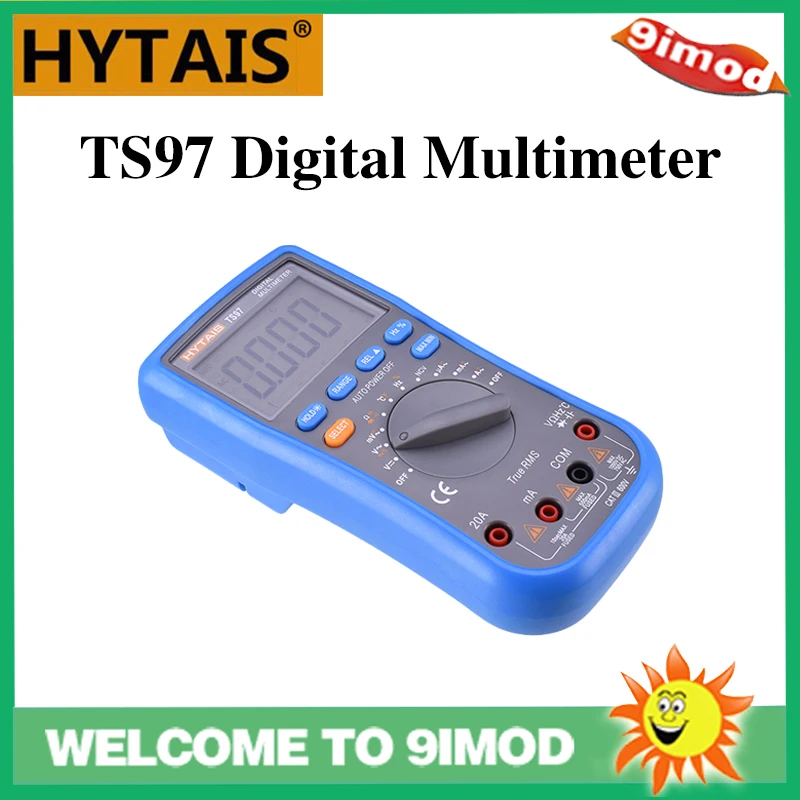 

Цифровой мультиметр hyтакой TS97, тестер с функцией True RMS, переменного/постоянного тока, напряжения и частоты, Бесконтактный индикатор темпера...