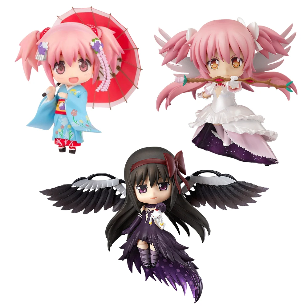 

Японское аниме, экшн-фигурки из ПВХ Puella Magi Madoka Magica Miki Sayaka, детские игрушки для мальчиков, коллекционные модели, игрушки