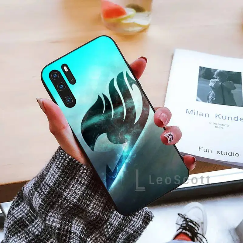 

Anime Manga Fairy Tail Phone Case For Huawei P9 P10 P20 P30 Pro Lite smart Mate 10 Lite 20 Y5 Y6 Y7 2018 2019