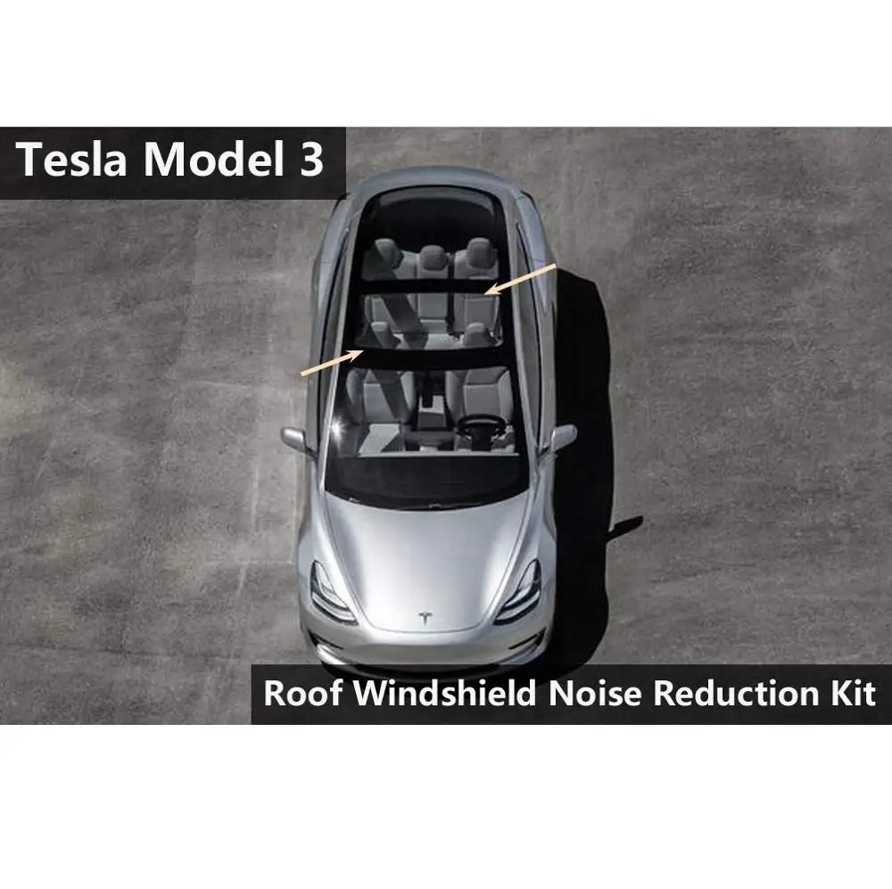 VANSSI Tesla модель 3 комплект подавления шума ветра тихий уплотнитель комплект 2,0 [модернизированный]