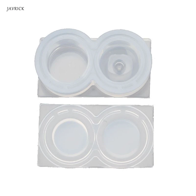 Небольшой полый ящик для хранения с крышкой из смолы силиконовая форма