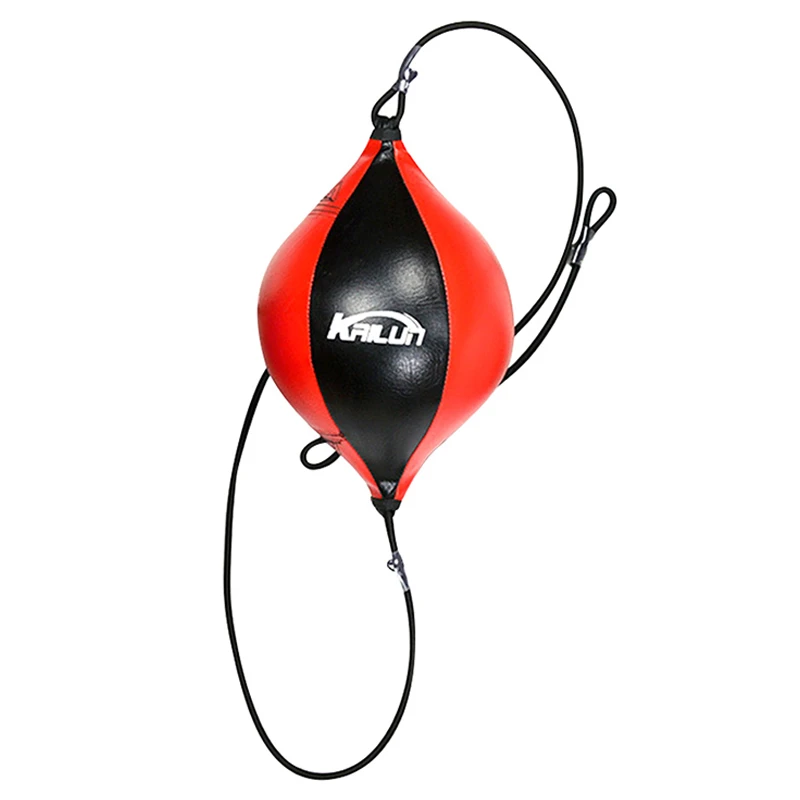 Скорость мяч Фитнес боксерская груша PU пробивание надувные Муай Тай поворотный