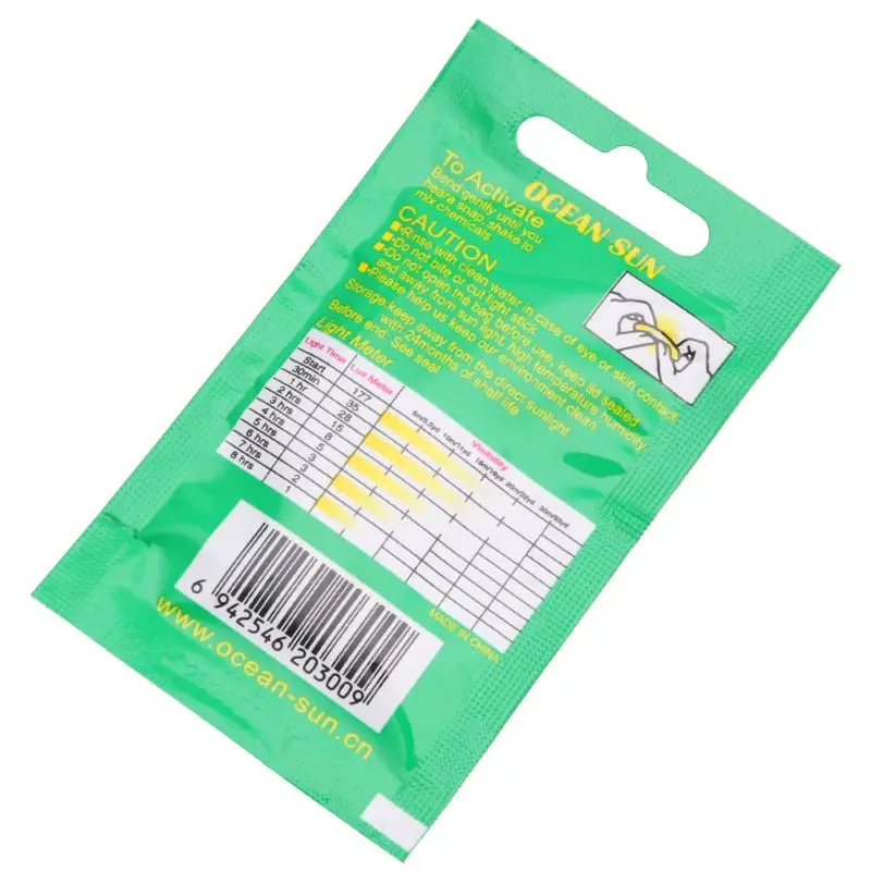 Флуоресцентный светильник для рыбалки поплавок Ночной с зажимом на светящейся