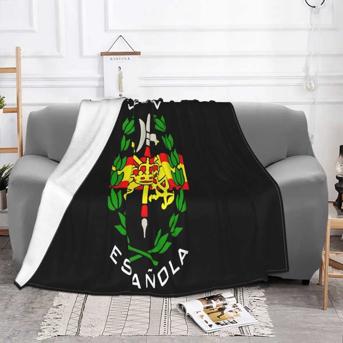Summer Spanish Legion Mod3 Men Casual Cotton O Latest Cartoon Character Youth Party Animal Pure Promotion Flannel Blanket | Дом и сад