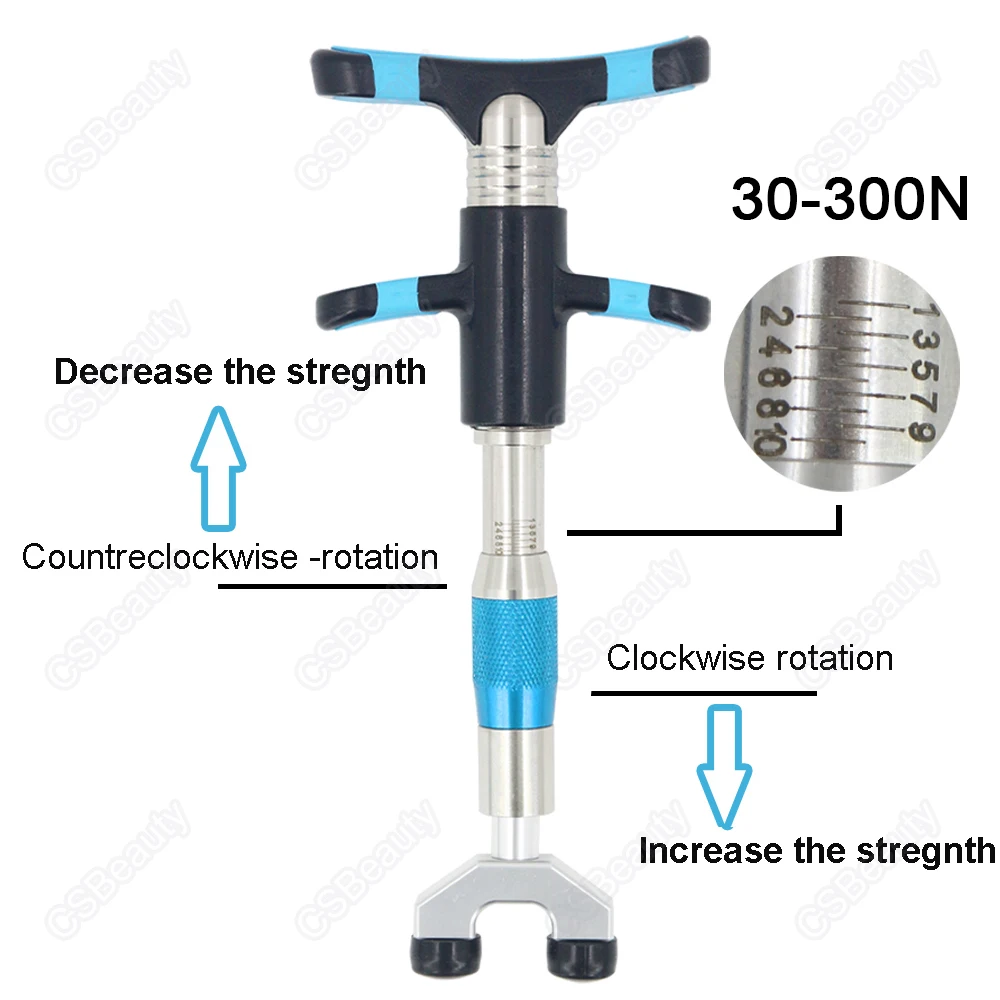 Инструмент для регулировки интенсивности позвоночника 300N хиропрактика