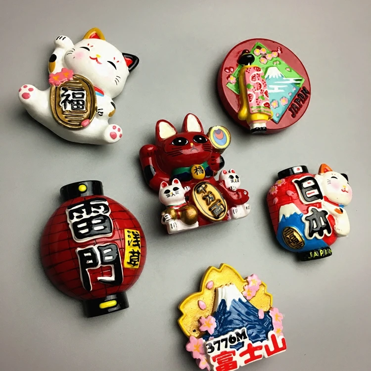 Креативный сувенир для путешествий на экспорт магнитный стикер холодильника с