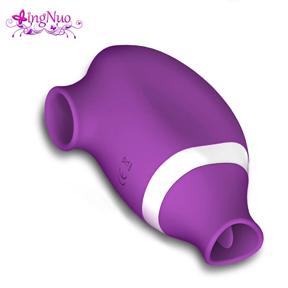 Мощный всасывающий вибратор для женщин присоска сосков Стимулятор клитора