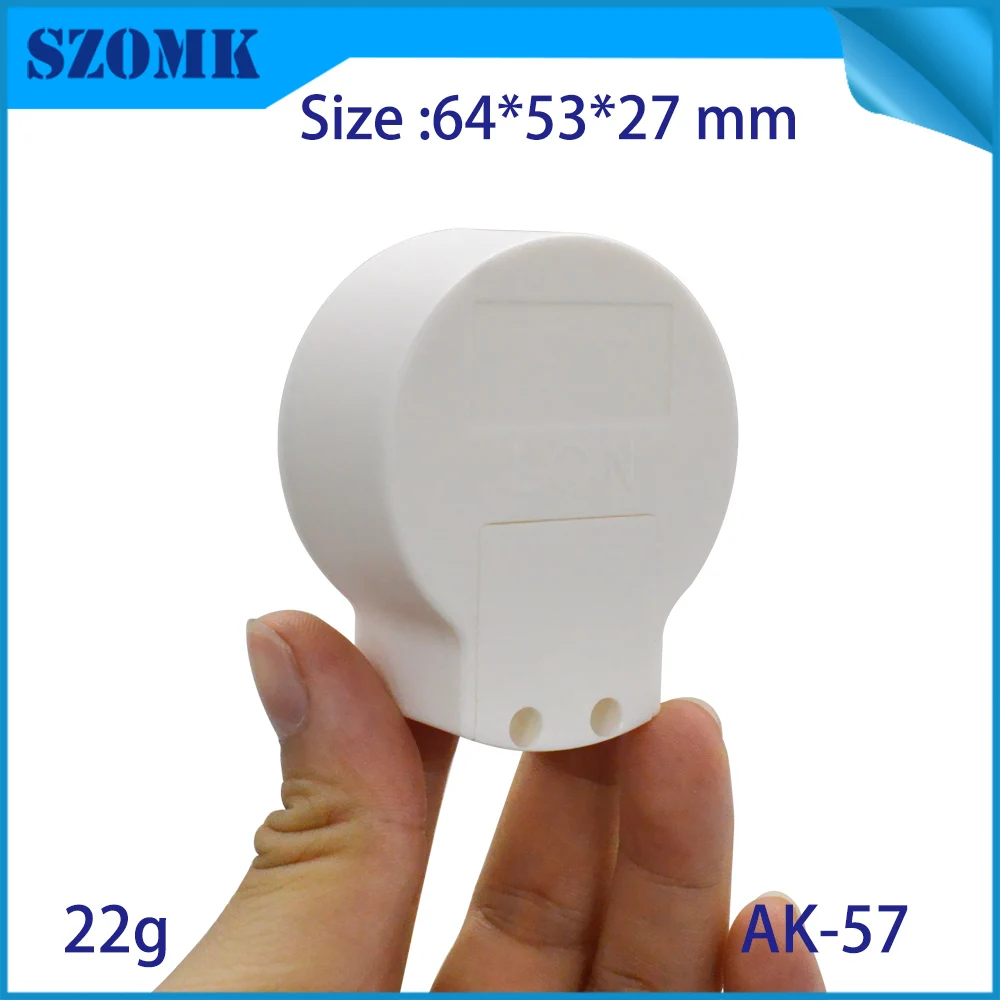 1 шт. небольшой пластиковый корпус для электронной техники чехол круглой