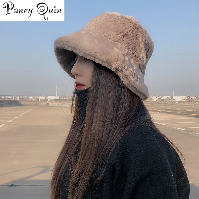 Новые зимние женские головные уборы утолщенной японский Рыбацкая шляпа Кепка