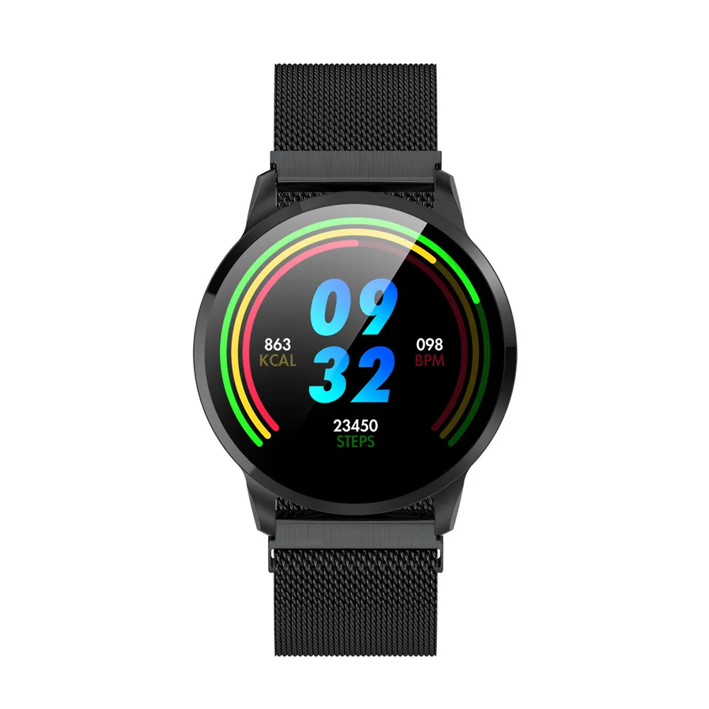 Greentiger Новые смарт-часы для фитнеса для женщин монитор сердечного ритма Bluetooth Шагомер сенсорный Интеллектуальный спортивный Smartwatch VS L5 L7 F8