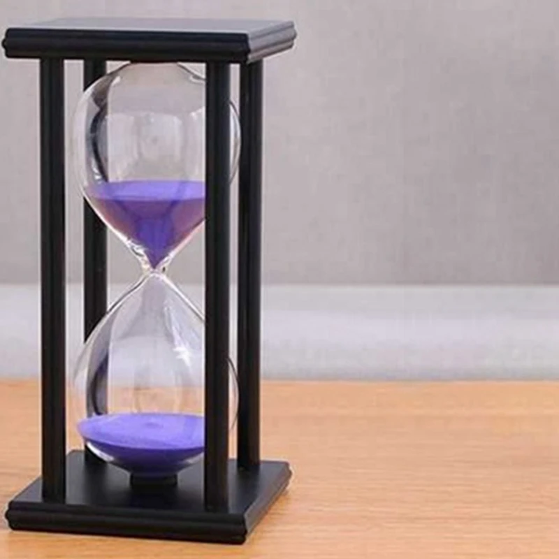 Песочные часы 60 минут кухонный хронограф современные деревянные песочные чайный