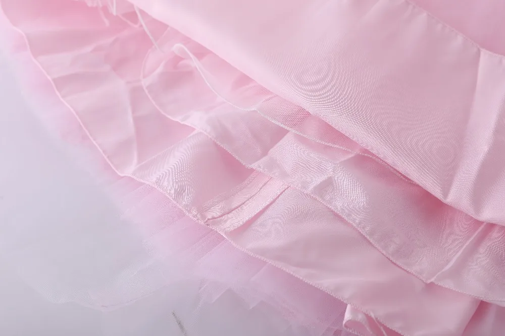Nimble розовый bountique Феи floweer gril свадебное платье с вышивкой для дня рождения и принцессы платье