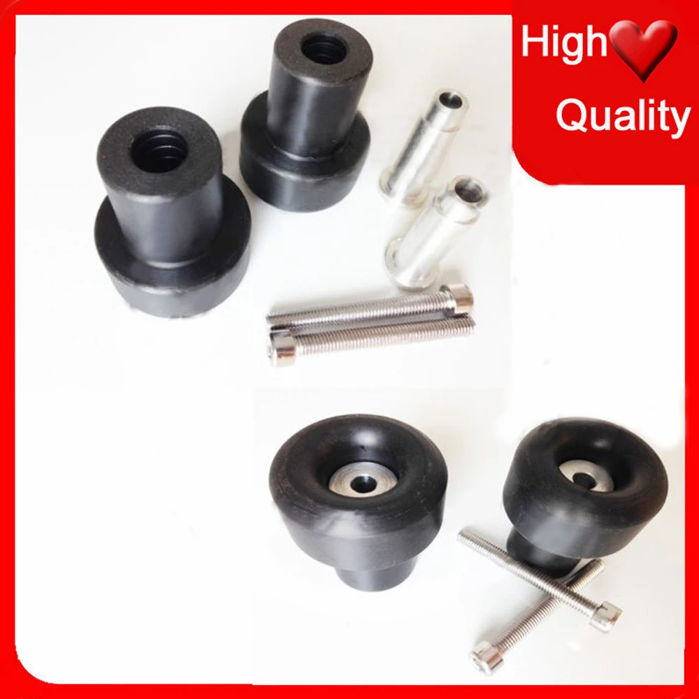 Для Kawasaki ZX6R 1998 1999 2000 2001 2002 ZX9R 2003 ZX12R 2004 Черный No Cut рамки ползунки аварии защита от