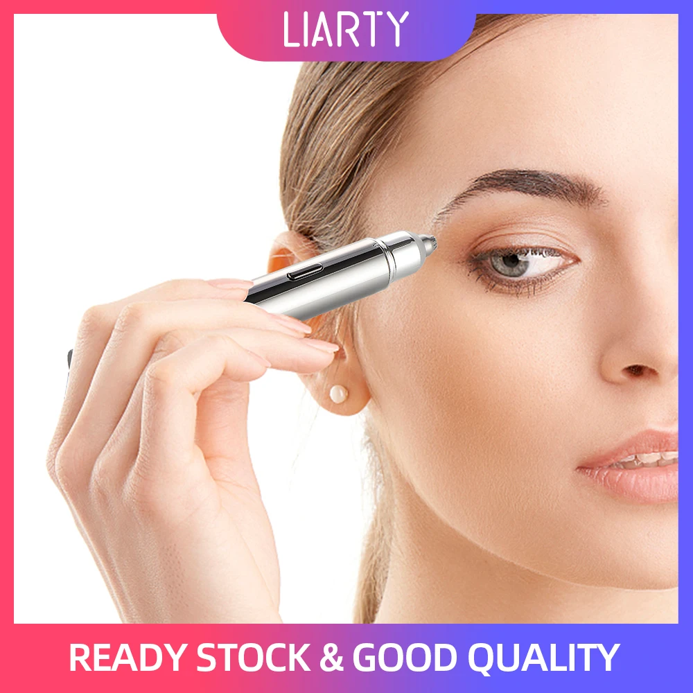 Электрический триммер для бровей USB безболезненный эпилятор мини бритва ручка