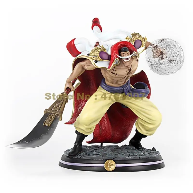 Аниме One Piece белая надгробия камень экшн фигурка Коллекционная модель 32 см