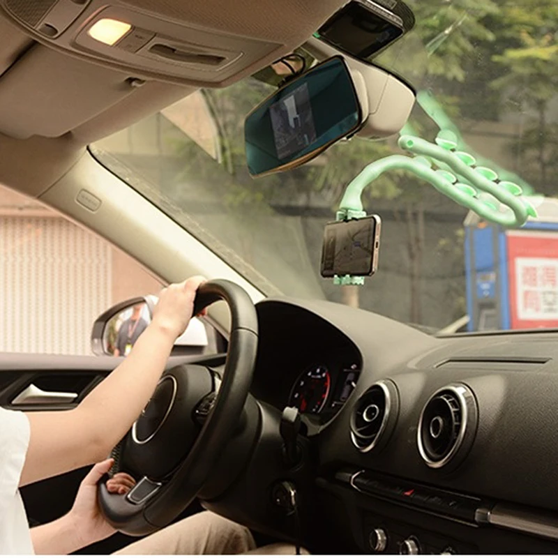 Мультфильм милый ленивый мобильный телефон кронштейн на присоске