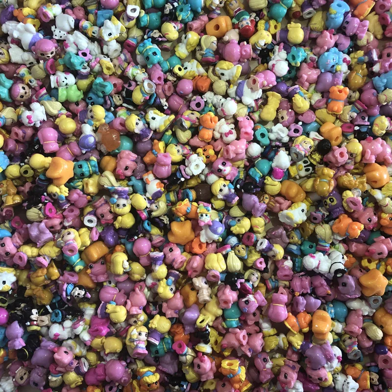 50 шт./лот Squinkies мини витой яйцо животных модель герои мультфильмов размеры от 2 3 см