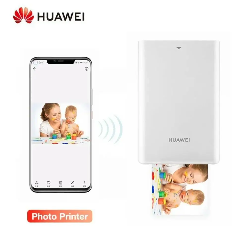 Карманный фотопринтер Huawei мини сделай сам фотопринтеры | Компьютеры и офис