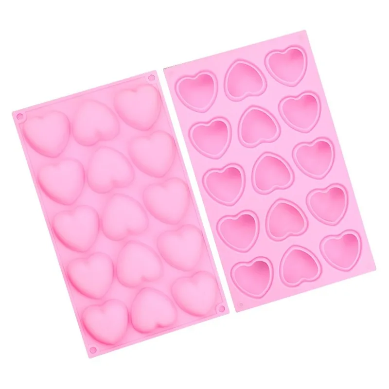 Силиконовая форма для торта любовь желе гипса многоразовые инструменты сделай