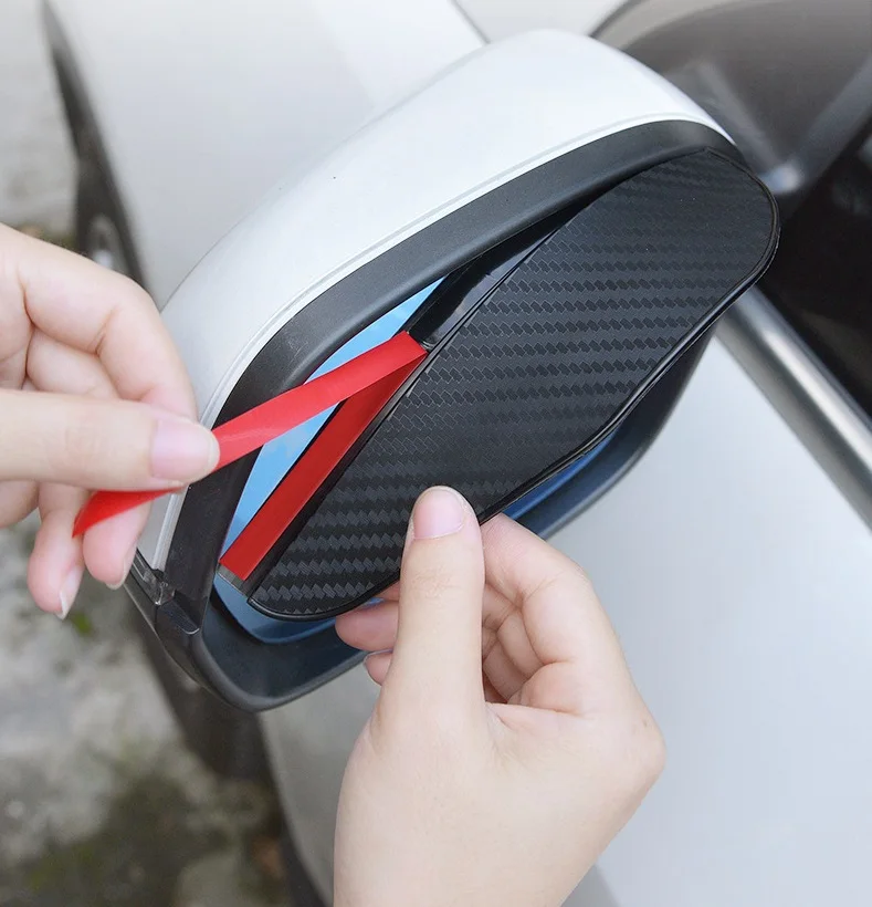 Автомобильное зеркало заднего вида защита от дождя Защита для бровей утолщенная