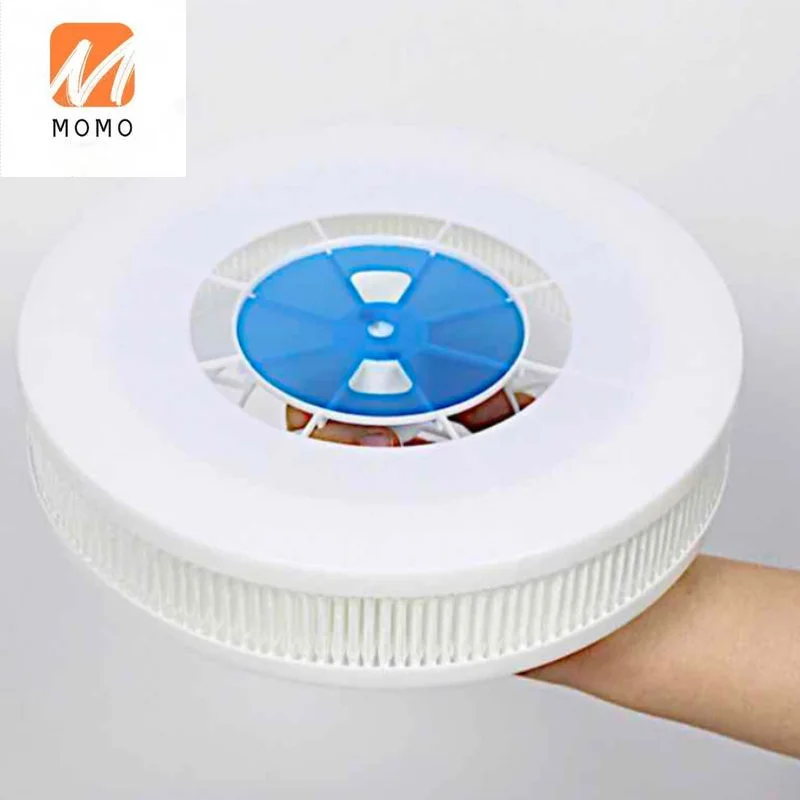 

Just take the fan wings off and set up the HEPA fan filter, a high-performance H13 air purifier filter out 0.3