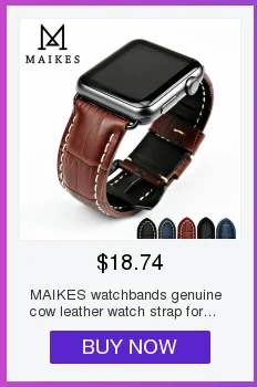 MAIKES, Миланская петля, ремешок для Apple Watch, 4, 44 мм, металлический ремешок для часов Apple Watch, 42 мм, ремешок из нержавеющей стали iwatch, 40 мм, 38 мм