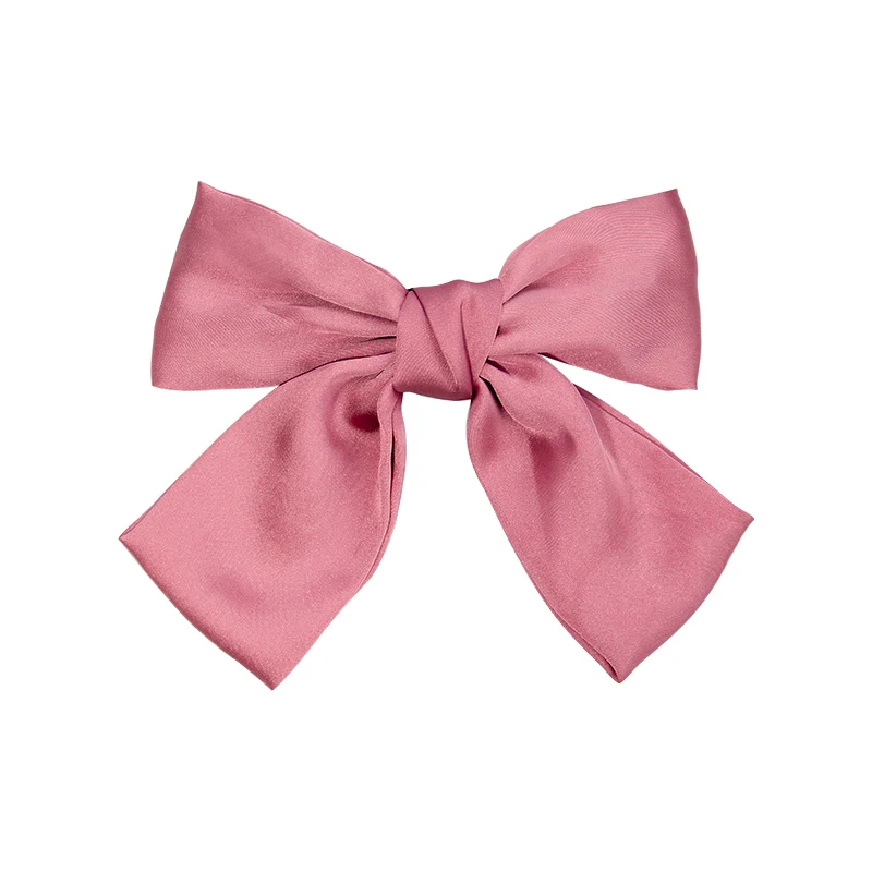 

Zhong Chuxi Same Style Big Bow Hairpin Back Head Clip Pink Girl Heart Cute Hairpin Hair Accessories Headdress