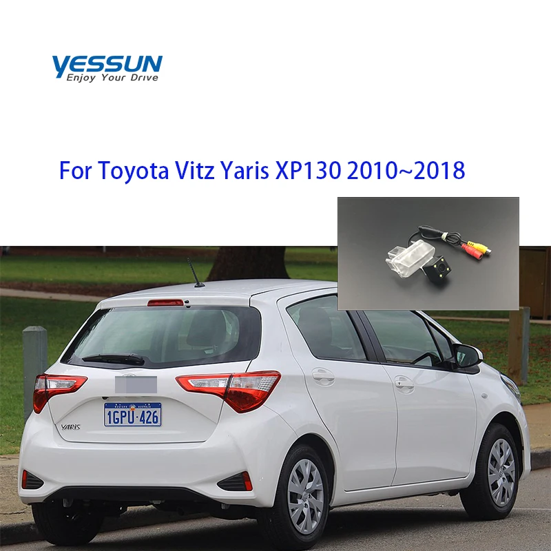 Камера заднего вида Yessun для Toyota Vitz Yaris XP130 2010 ~ 2018 камера вида/специальная OEM