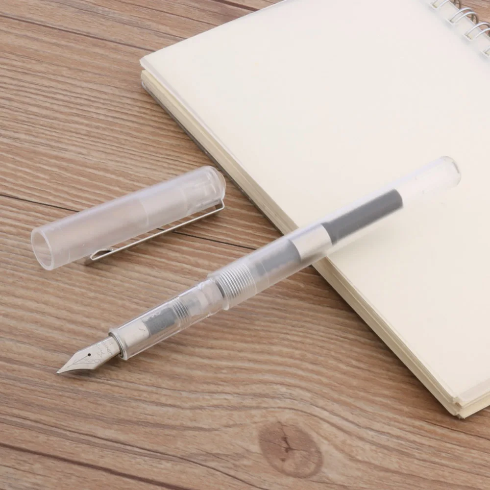 НОВЫЙ Jinhao 991 пластиковая перьевая ручка F Перо канцелярские школьные письменные